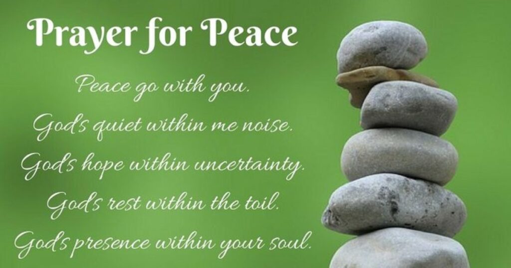 A Prayer for Inner Peace and Contentment