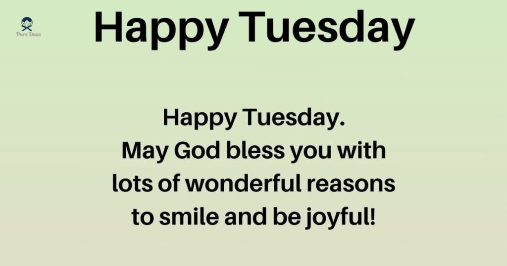 A Tuesday Morning Prayer