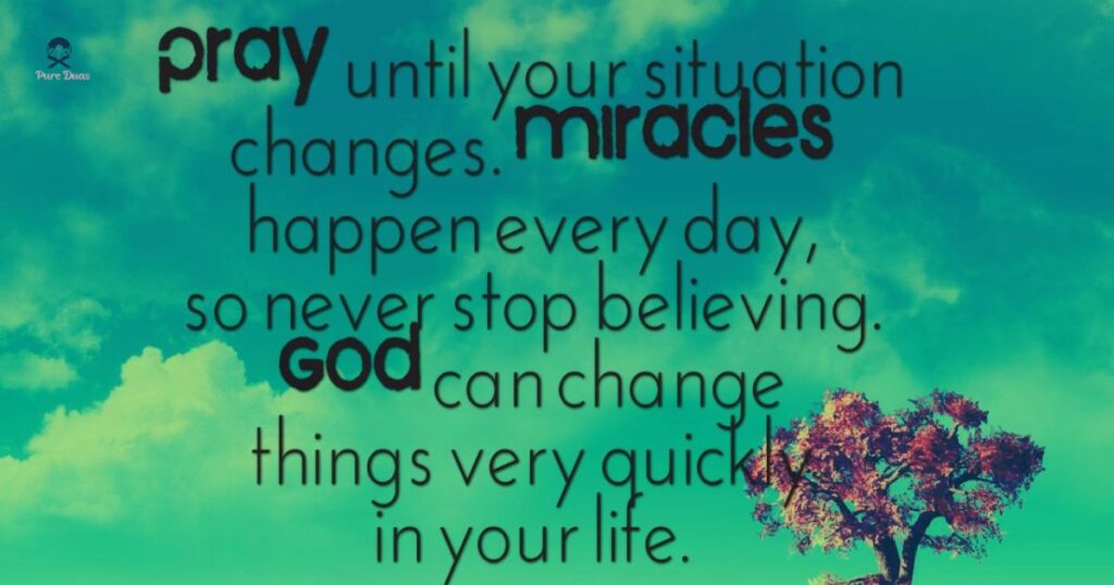 Incorporating the Miracle Prayer into Daily Life