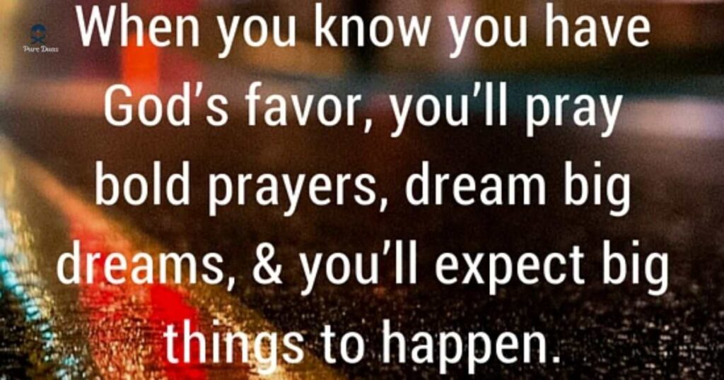 Prayer for God's Favor to Carry Into the New Month