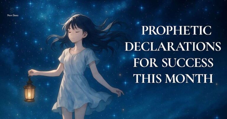 Prophetic Declarations For Success This Month
