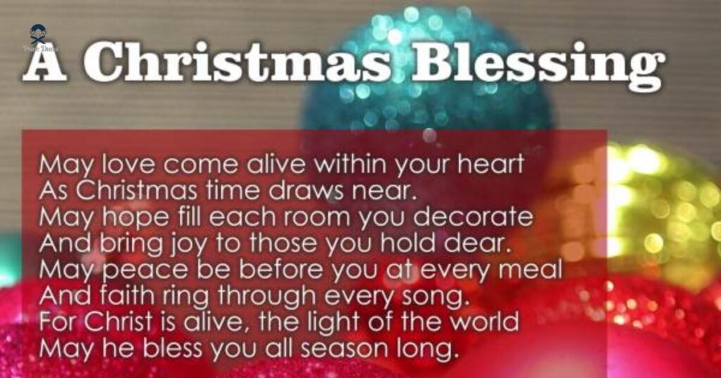 Short Christmas dinner prayer