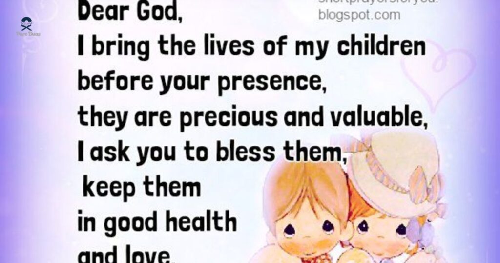 what the mother says about prayer and healing