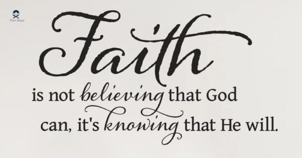 Believe God can