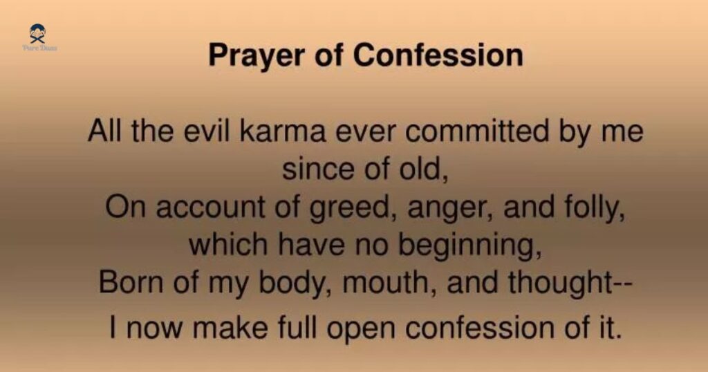 Confession Prayers