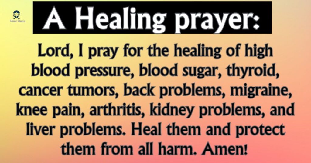 Effective Prayers for Healing