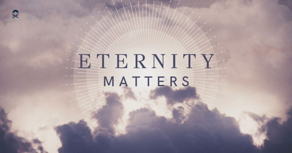Eternal life is, stays, we expectantly look.