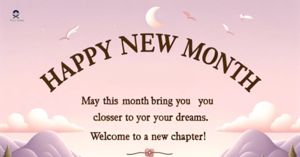 Happy New Month Prayers