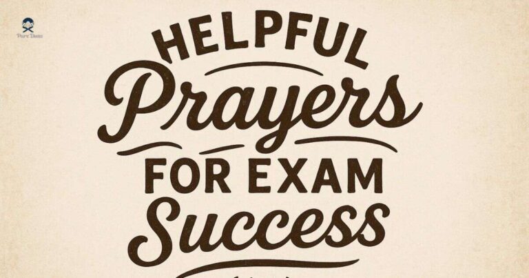 Helpful Prayers for Exams Success