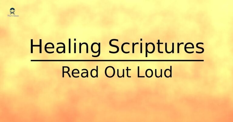 Hope-Filled and Healing Scriptures for the Sick