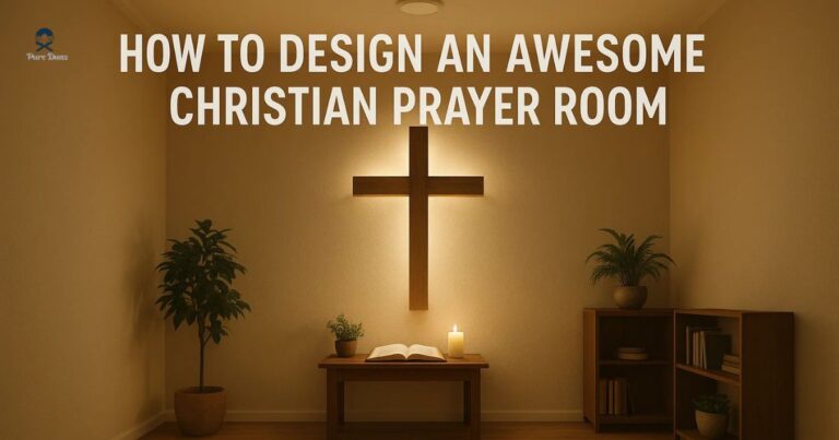 How to Design an Awesome Christian Prayer Room