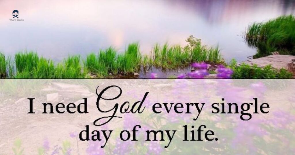 Keep Coming to God with Your Needs