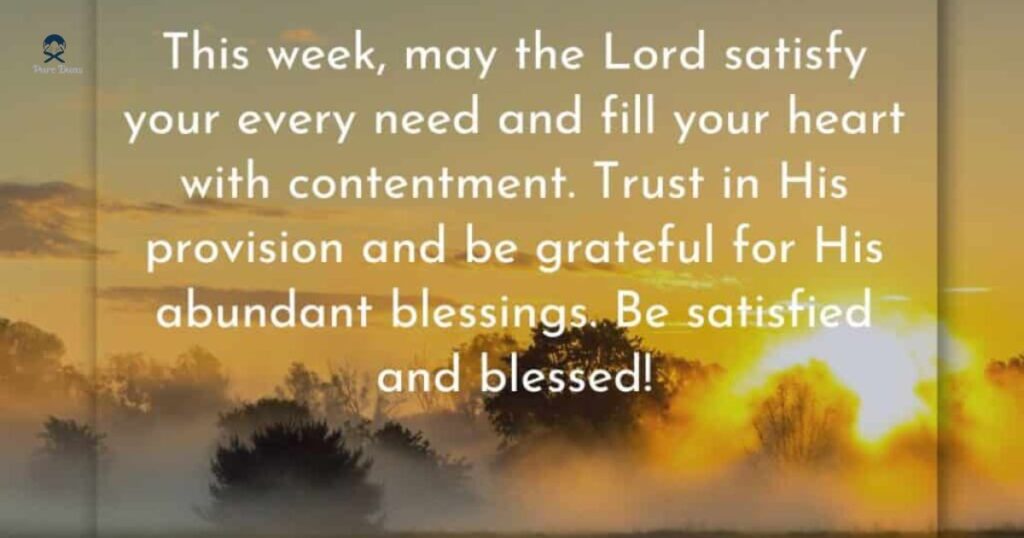 Meaningful End of Week Prayer Examples with Scripture