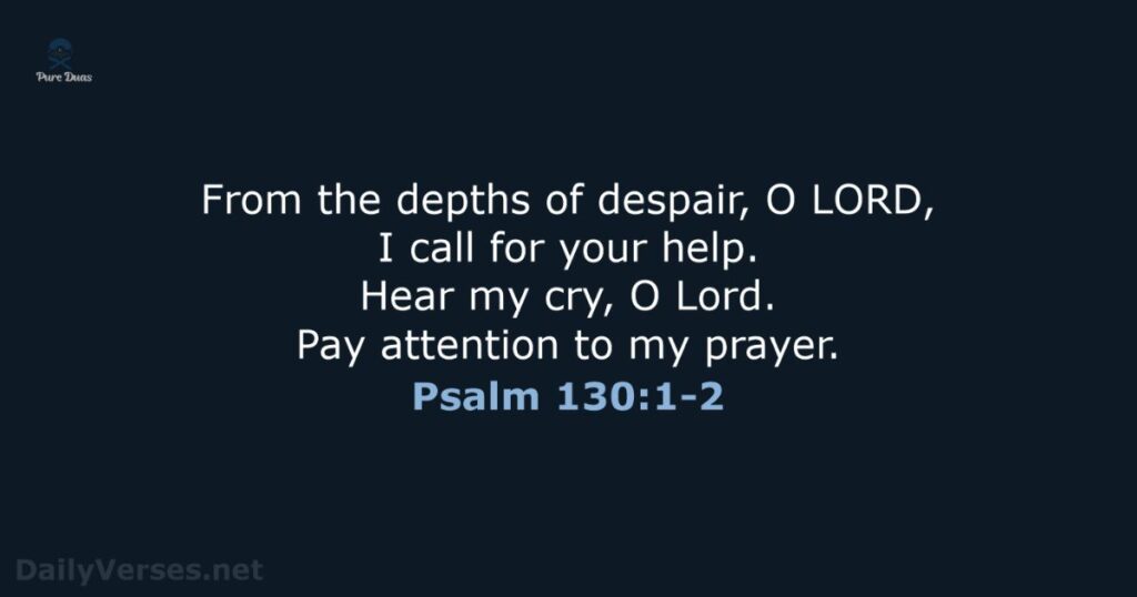 My First Prayer for Despair
