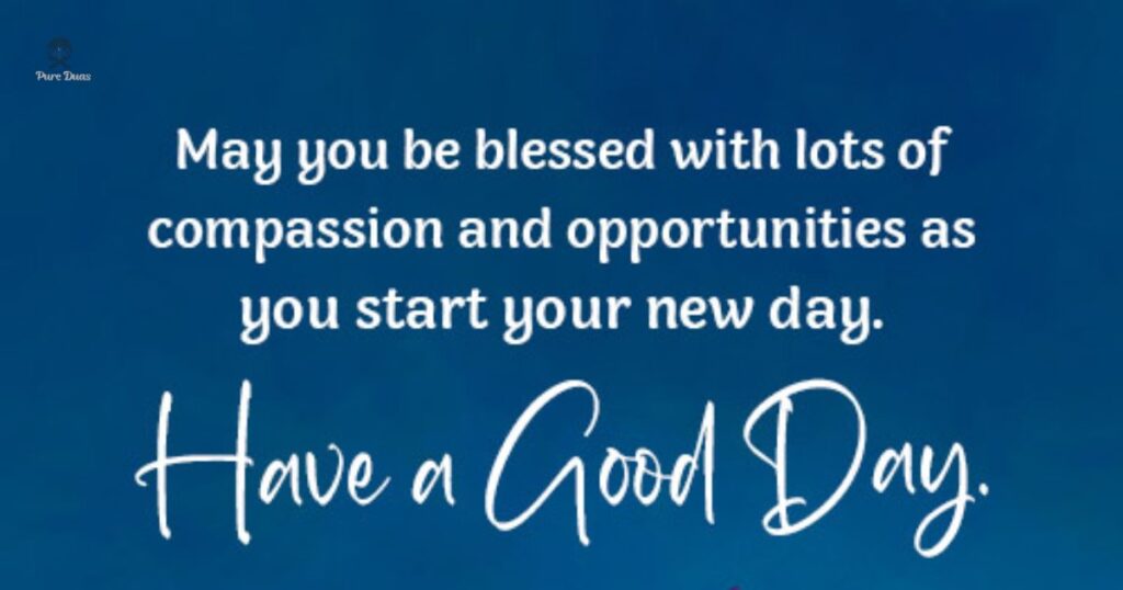 Prayer for a Good Day Ahead