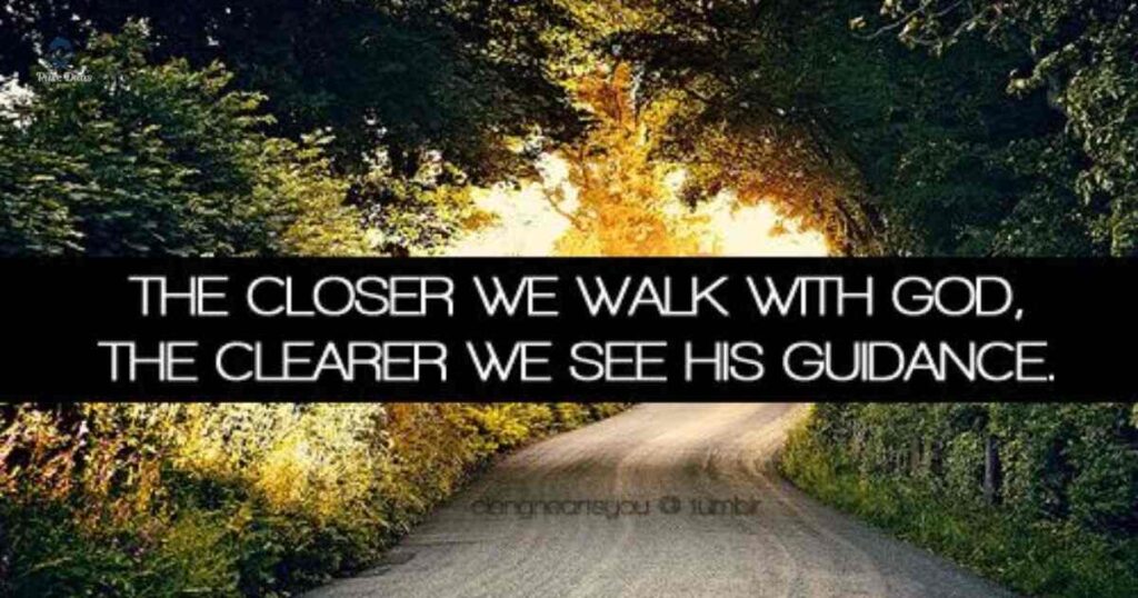 Walk with God By . . . Walking in the Same Direction