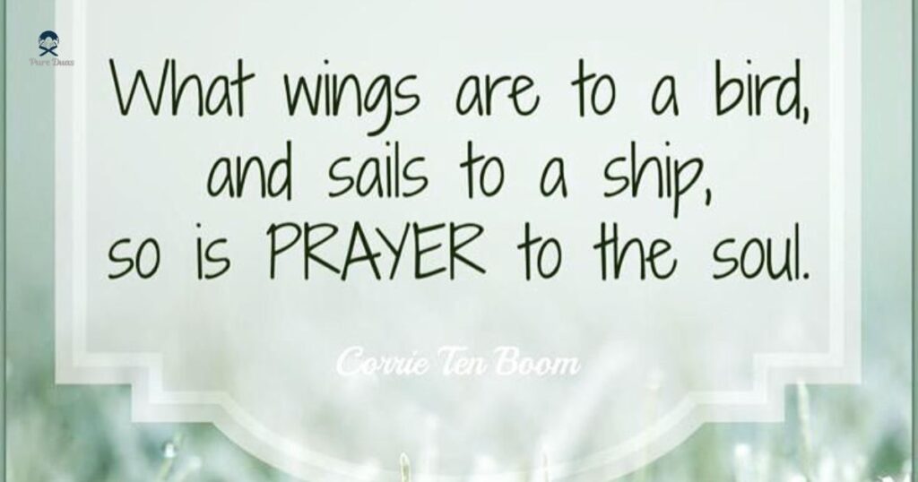 What ought the content of a prayer to be?