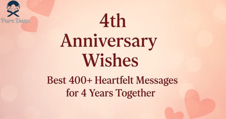4th Anniversary Wishes: Best 400+ Heartfelt Messages for 4 Years Together