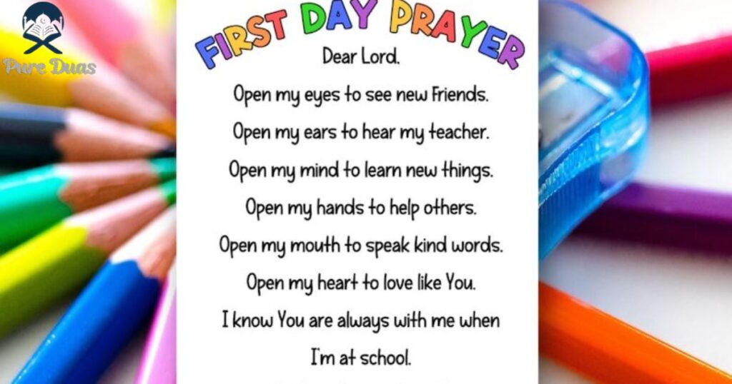 A PRAYER FOR CHILDREN GOING TO SCHOOL