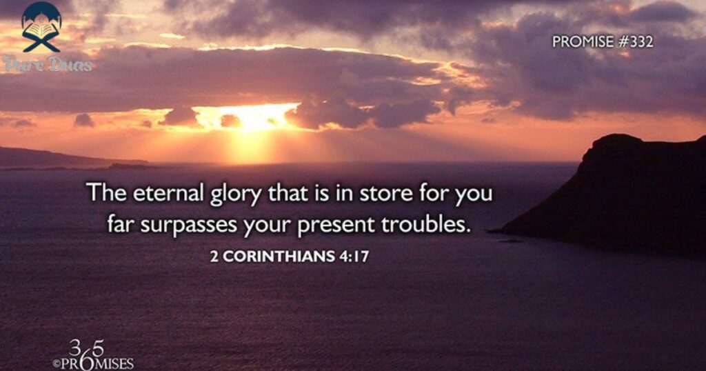 From Earthly Grief to Eternal Glory