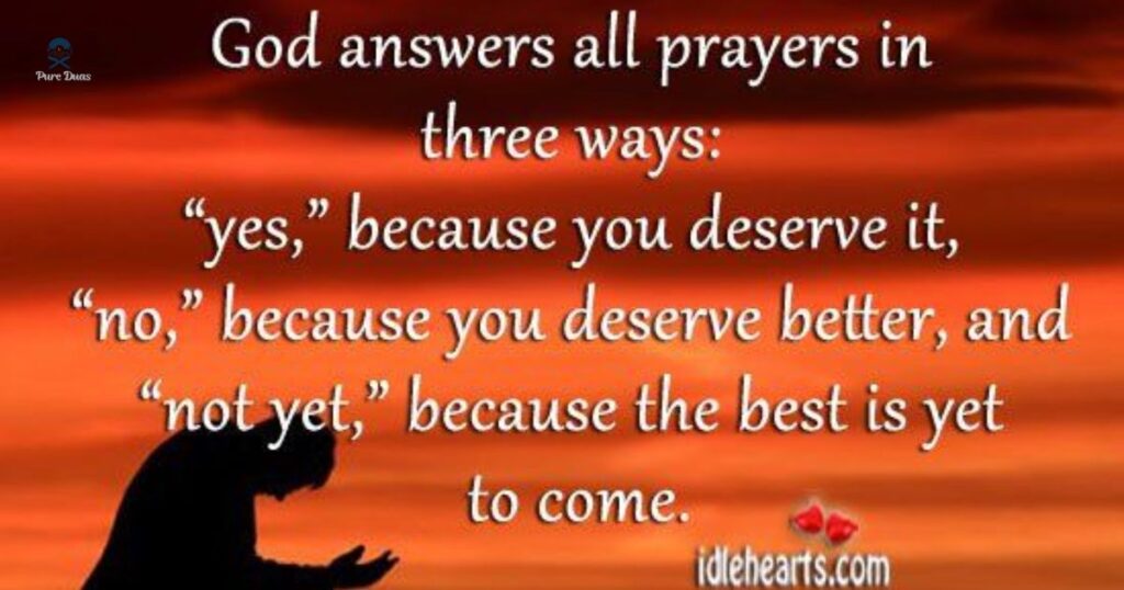 How Does God Answer Prayers?