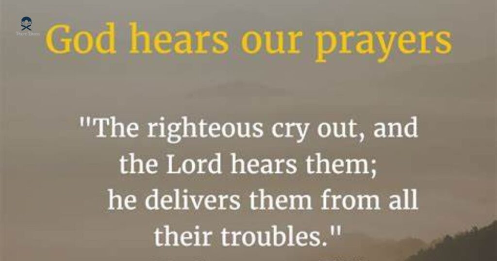 How does God respond to prayers?