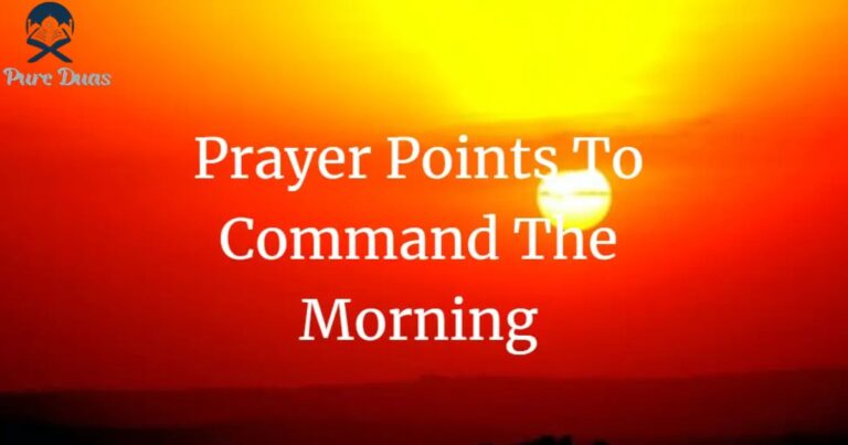 Morning Prayer: Commanding Your Morning With Divine Authority and Purpose