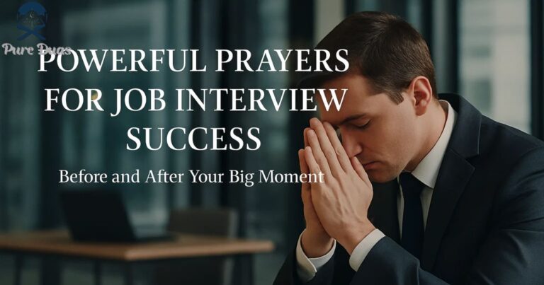 Powerful Prayers for Job Interview Success: Before and After Your Big Moment