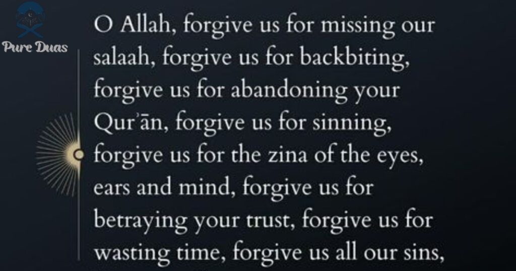 Prayer for Repentance and Forgiveness