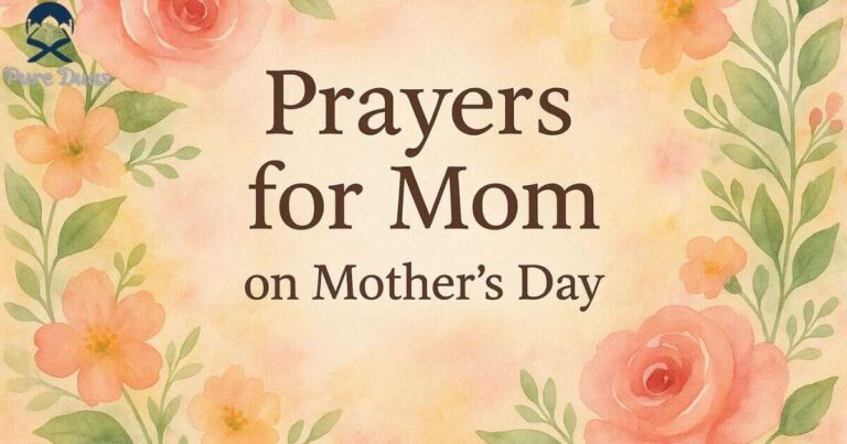 Prayers for Mom on Mother's Day