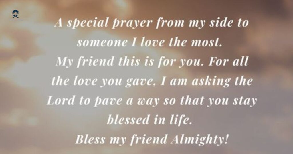Short Prayer for Someone Special
