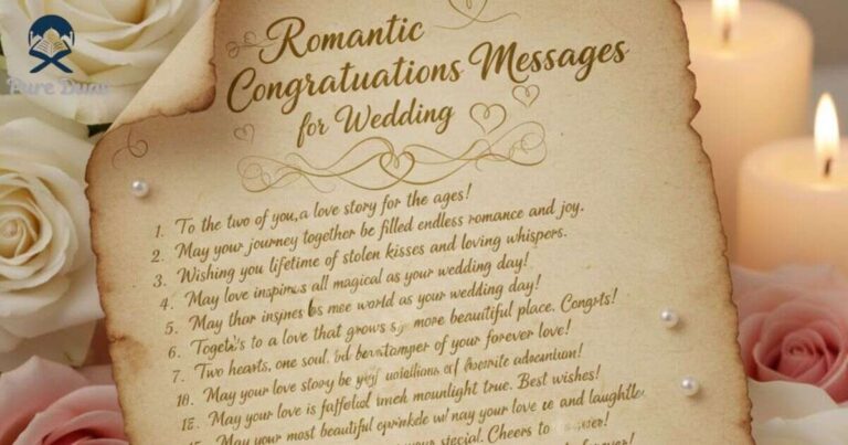 25+ Romantic Congratulations Messages for Wedding