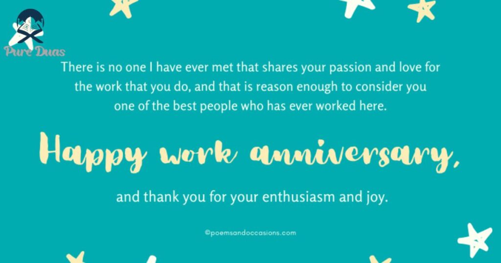 30+ Inspiring Work Anniversary Quotes for Myself
