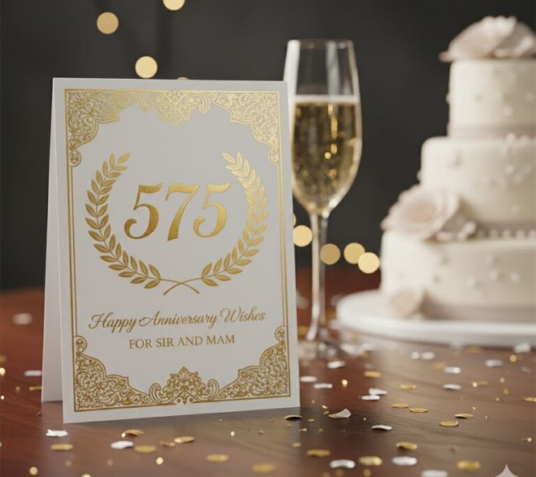 575 Happy Anniversary Wishes for Sir and Mam