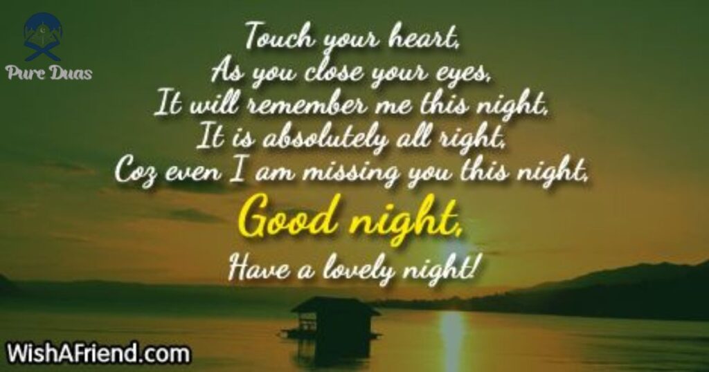 Heartwarming Good Night Messages to Mend Fences