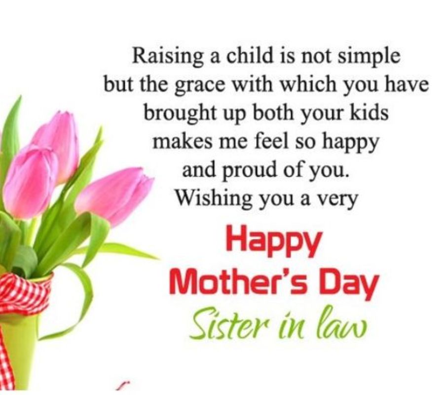 Sweet Mother's Day Messages for Sister-In-Law