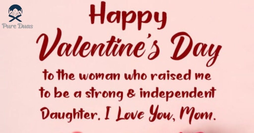 Valentine Messages for Mom from Daughter