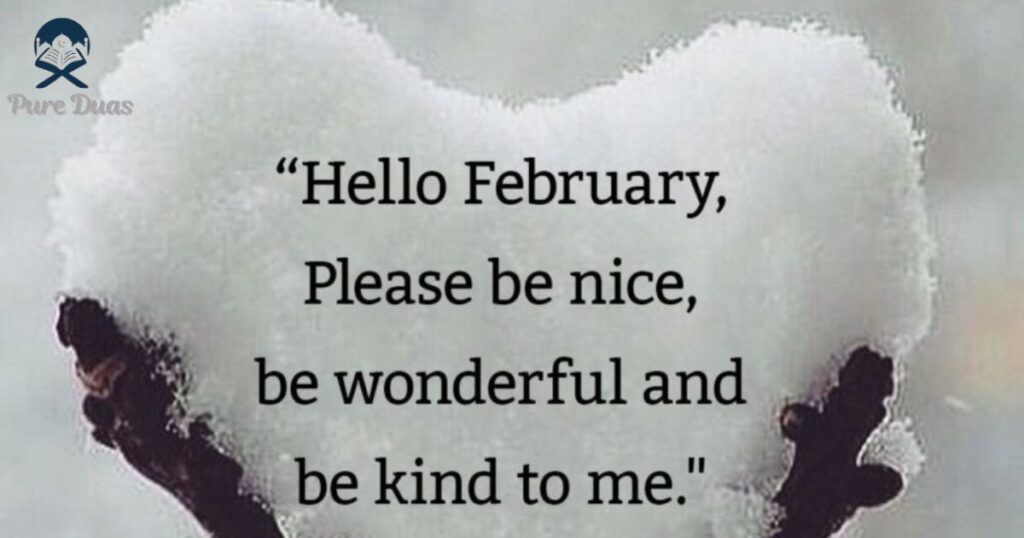 Inspirational Welcome February Quotes
