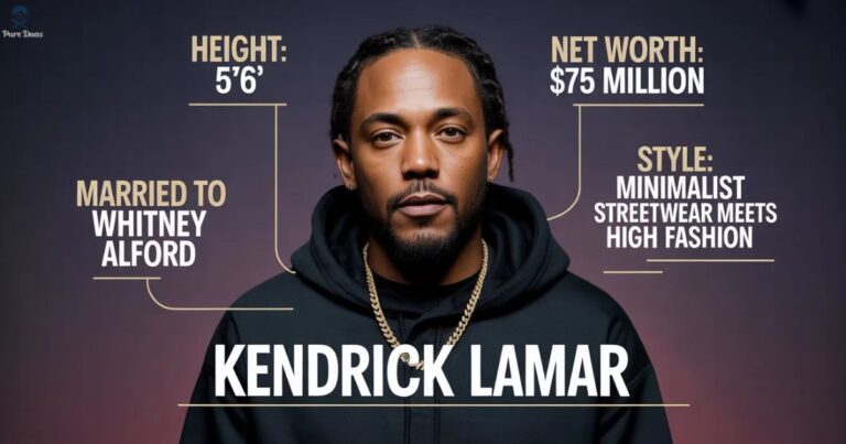 Kendrick Lamar’s Height, Net Worth, Relationships and Style